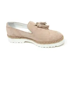 Туфли-Слипоны Nappine Hogan, бежевый