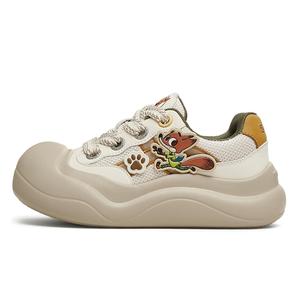 Женские кроссовки для скейтборда FENGKUANGDONGWUCHENG x Teenmix, Beige