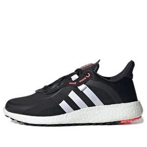 Кроссовки jelly boost 'black white' Adidas, черный