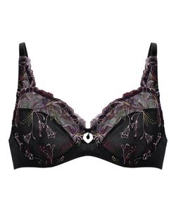 Hunkemöller Бюстгальтер-майка в черном цвете