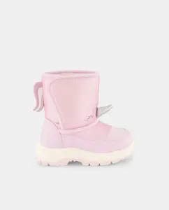 Сапожки для снега с изображением единорога для маленькой девочки Baby El Corte Inglés, розовый