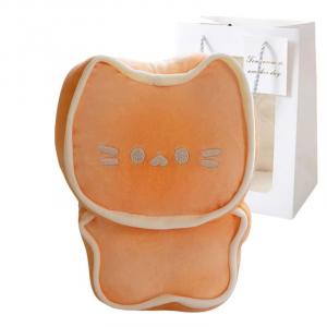 Плюшевая игрушка милый котенок печенье масло, высота 23см Bitter purchase, белый