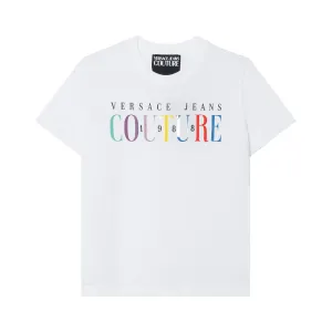 VERSACE JEANS COUTURE Футболка SS22 женская белая