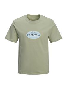 Jack & Jones Junior Футболка 'JORCATSKILLS' в цвете Grass Green