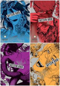 After God Manga Series 4-Book Collection Set (Vol.1 to Vol.4) - Supernatural Dystopian Manga by Sumi Eno (VIZ Media LLC)