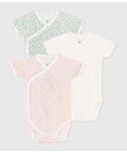 Боди с короткими рукавами (комплект из 3 предметов)