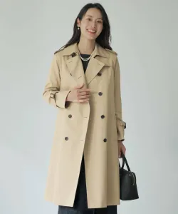 Водоотталкивающий тренч из габапентила J.Press, цвет Camel [034]