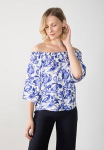 Блуза Anna Field Blouse, Blue/White/Blue