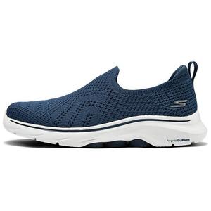 Кроссовки Skechers GO WALK 7 Lifestyle Shoes Women's Low-top Navy Blue White, темно-синий/белый