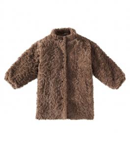 Куртка-плюшевый мишка Мила Donsje, цвет brown teddy