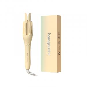 Щипцы для завивки / Утюжки для выпрямления волос Korean sentence, желтый