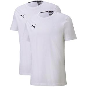 Футболка Puma Teamgoal 23 Casuals, комплект из 2 пар, белая, мужская