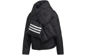 Стеганая куртка женская черная Adidas