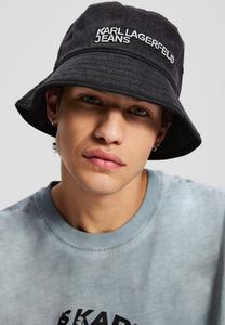 Шапка Karl Lagerfeld Jeans BUCKET HAT UNISEX, Black Denim