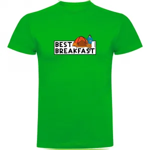 Футболка Kruskis Best Breakfast, зеленый