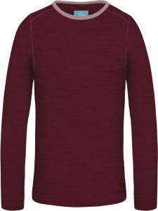 Normani Outdoor Sports Детский лонгслив из мериносовой шерсти, цвет бордо