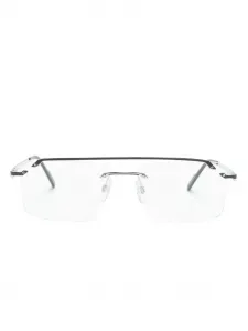 Очки 7100 в прямоугольной оправе Cazal, серебяный