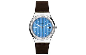 SWATCH Часы Men 42mm Blue Watch YIZ405