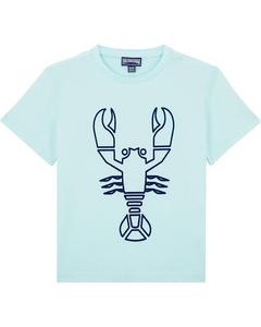 Толстовка Vilebrequin Kids Thomy Lobster Flocked T-Shirt, цвет Thalassa