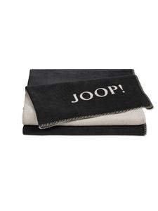 Joop! Плед JOOP! UNI-DOUBLEFACE 150x200 см, цвет антрацитово-пепельный