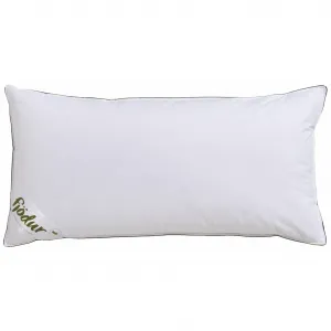 Fjödur 3-камерная подушка Felix, подушка, головная подушка, подходит для аллергиков (аллергиков на пылевых клещей) Наполнение: 90% пух и 10% перо 1 шт. 3-камерная подушка, пуховая подушка доступна в размерах 40x80 или 80x80 см Fjödur, белый