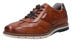 Туфли bugatti на шнуровке, с рантовым швом, ширина G, повседневная обувь, полуботинки, туфли на шнуровке, цвет Cognac Used