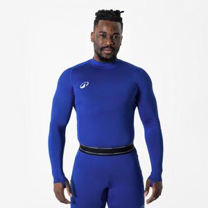 KIPSTA Женская/мужская функциональная футболка, с длинным рукавом, утепленная — Keepdry Light blue