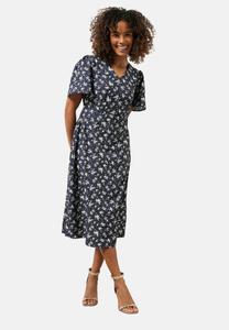 Повседневное платье SHORT SLEEVE M&Co, темно-синий