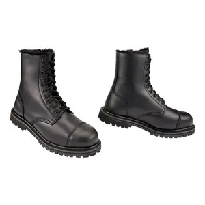 Ботинки Brandit Phantom Fur Liner с 10 люверсами, черный