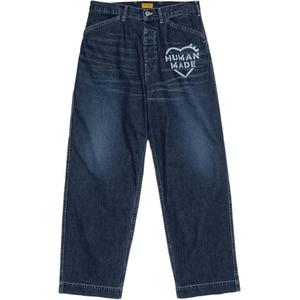 HUMAN MADE Джинсы SS25 Unisex Blue