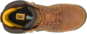 Водонепроницаемые рабочие ботинки с композитным носком Caterpillar Resorption, коричневый