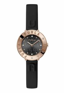 Часы QUARTZ ANALOG ESSENTIAL Furla, черный