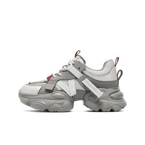 Низкие массивные кроссовки, увеличивающие рост, женские, серые BELLE, Gray