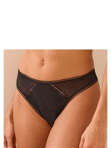 Стринги s.Oliver String, черный