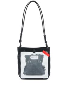 Сумка-мессенджер Maison Margiela Trompe L'oeil 5AC Baby, черный