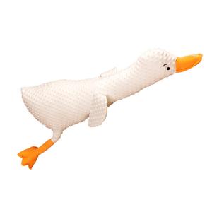 Barbne Белая успокаивающая большая плюшевая игрушка goose плюшевая кукла