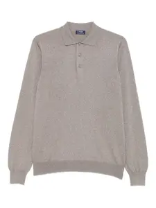 Рубашка-поло с длинными рукавами Barba, нейтральный