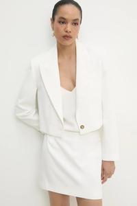 Короткий жакет с платком Answear.Lab, белый