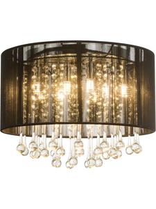 Потолочный светильник "BAGANA" серебристого цвета Globo lighting