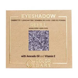 Тени для век с веганскими блестками - 037 purple dream Color Care Glitter - Violet Blue, 2 гр