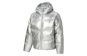 Пуховик женский бетонно-серый Puma