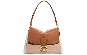 COACH Кожаная сумка через плечо с клапаном