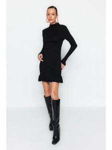 Trendyol Черное вязаное платье