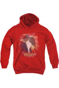Принцесса-невеста Молодая любовь Толстовка с капюшоном Gildan, красный