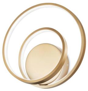 Светодиодный настенный светильник Ideal Lux Oz, золото