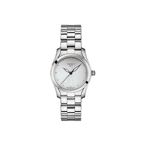 TISSOT Часы Sea Wave Series Quartz Movement Women's Watch Watch 30mm Silver Dial T112.210.11.036.00, Silver Dial