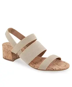 Женские сланцы Chara с круглым носком и ремешком на пятке Aerosoles, золотой