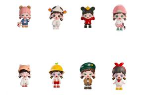 Слепая коробка Baby Zoraa Naughty Journal Collection, одиночная слепая коробка/полный набор 8 шт TNT SPACE