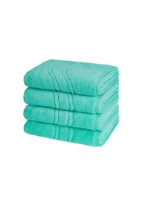 Набор полотенец Ross Cashmere Feeling, 4 штук, 50x100 см, морской