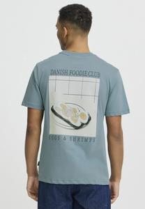 Футболка с принтом BHVAGO Blend, синий